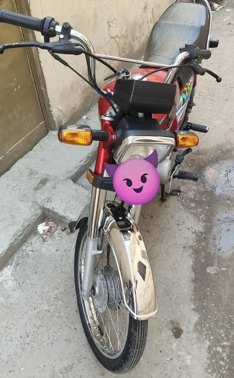 HONDA CD70 2024 MODEL TOTAL GENUINE FIRST OWNER GUJRANWALA NUMBER